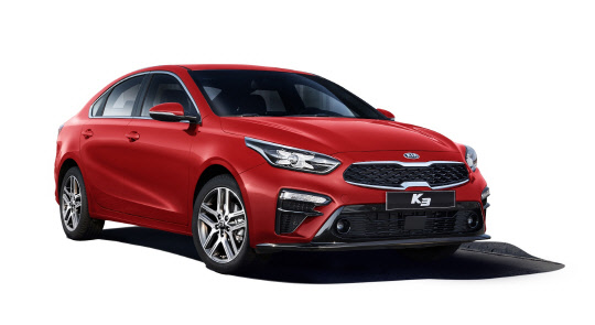 '2020 신차품질조사'(IQS)에서 세그먼트 최우수 품질상을 수상한 K3(현지명 포르테).<기아자동차 제공>